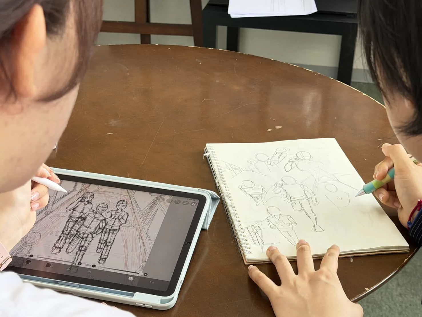 デジタルイラスト制作・レッスン記録 — レッスン・作品 02
